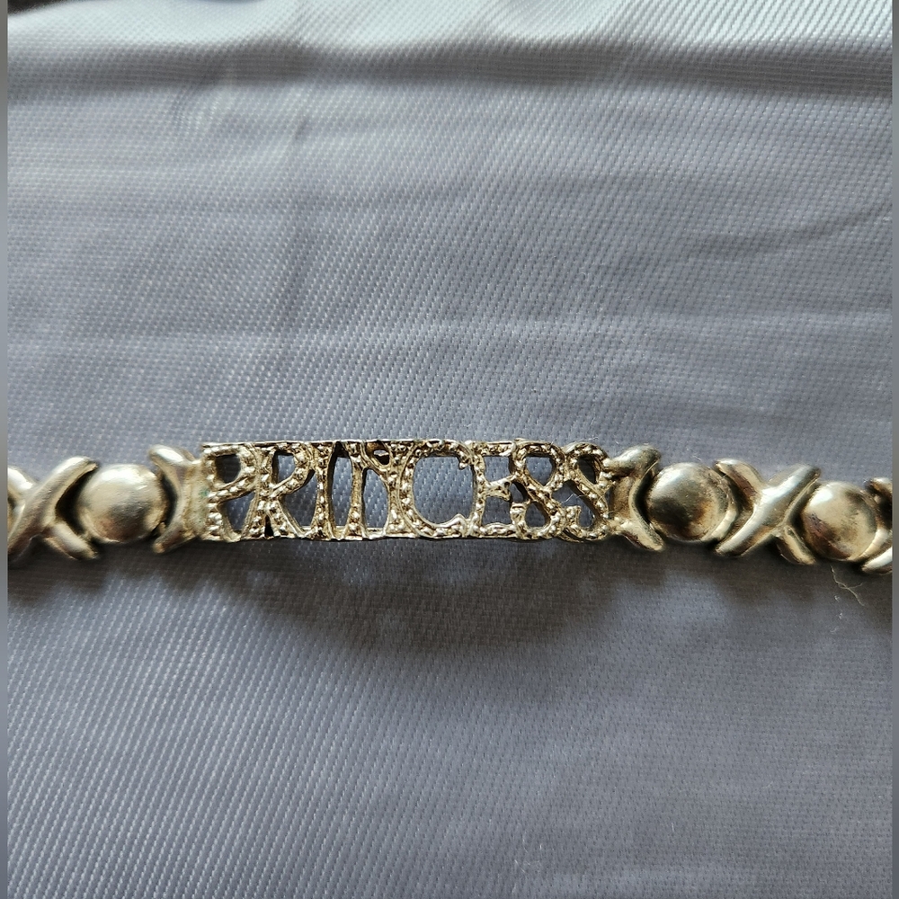 Princess bracelet xoxo Sterling silver 925